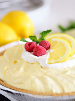 cold lemon pie