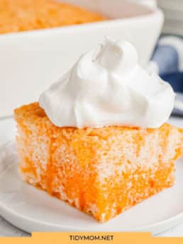 orange jello cake with whipped topping