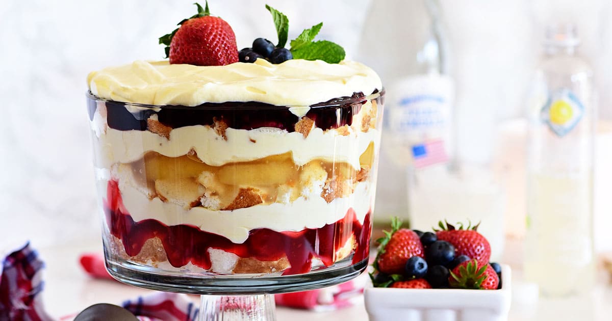 Easy Fruit Trifle