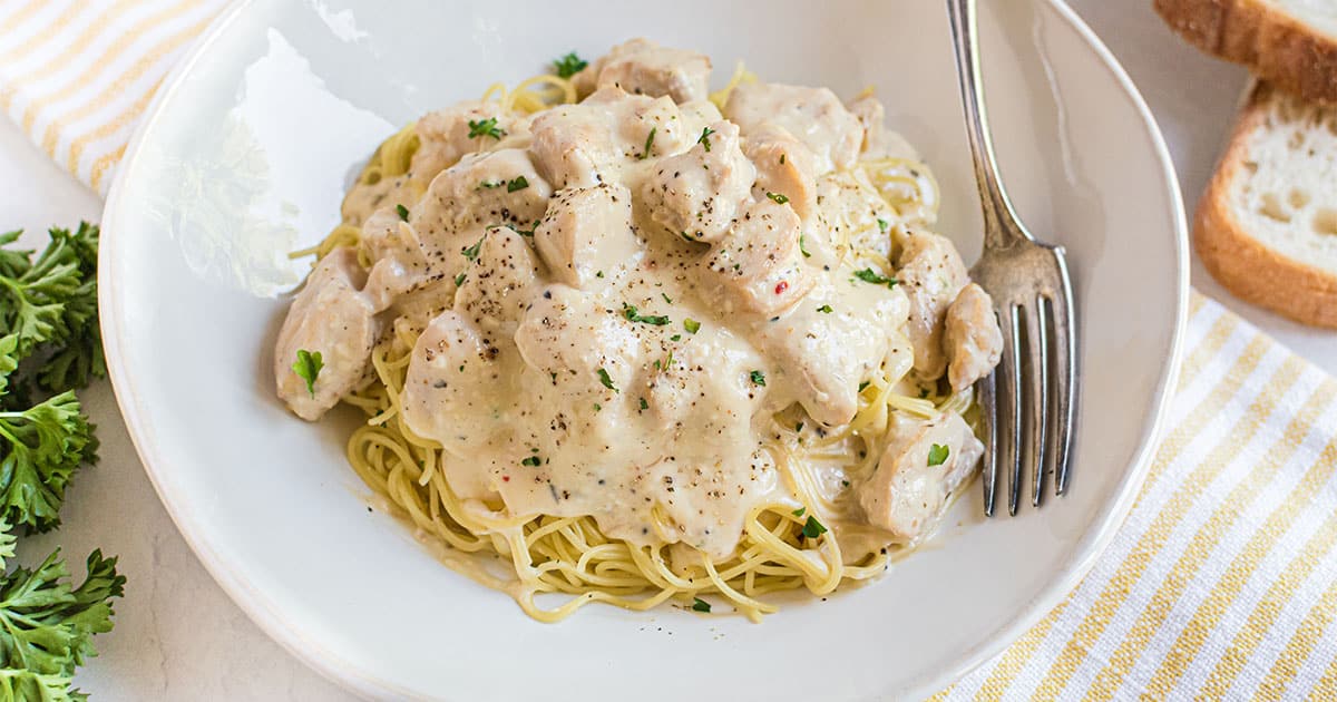 Crockpot Creamy Italian Chicken - TidyMom®