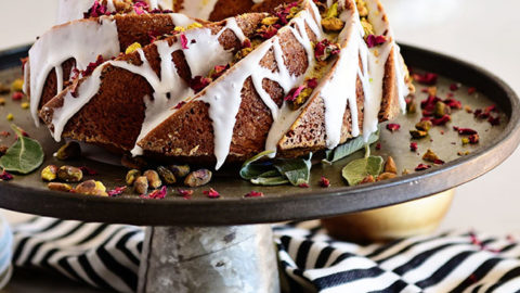 Orange Blossom-Pistachio Bundt Cake • Thyme & Temp