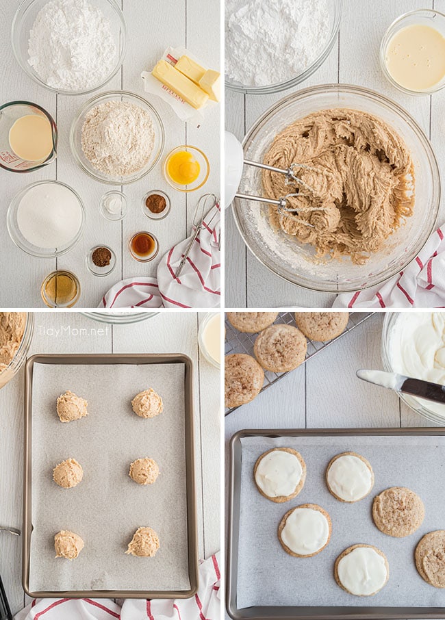 how to make cookies photo collage