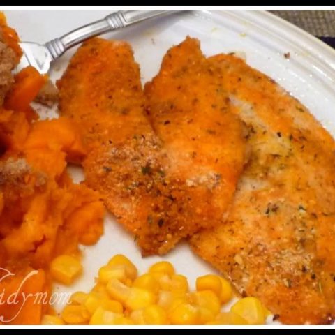 Parmesan-Crusted Tilapia