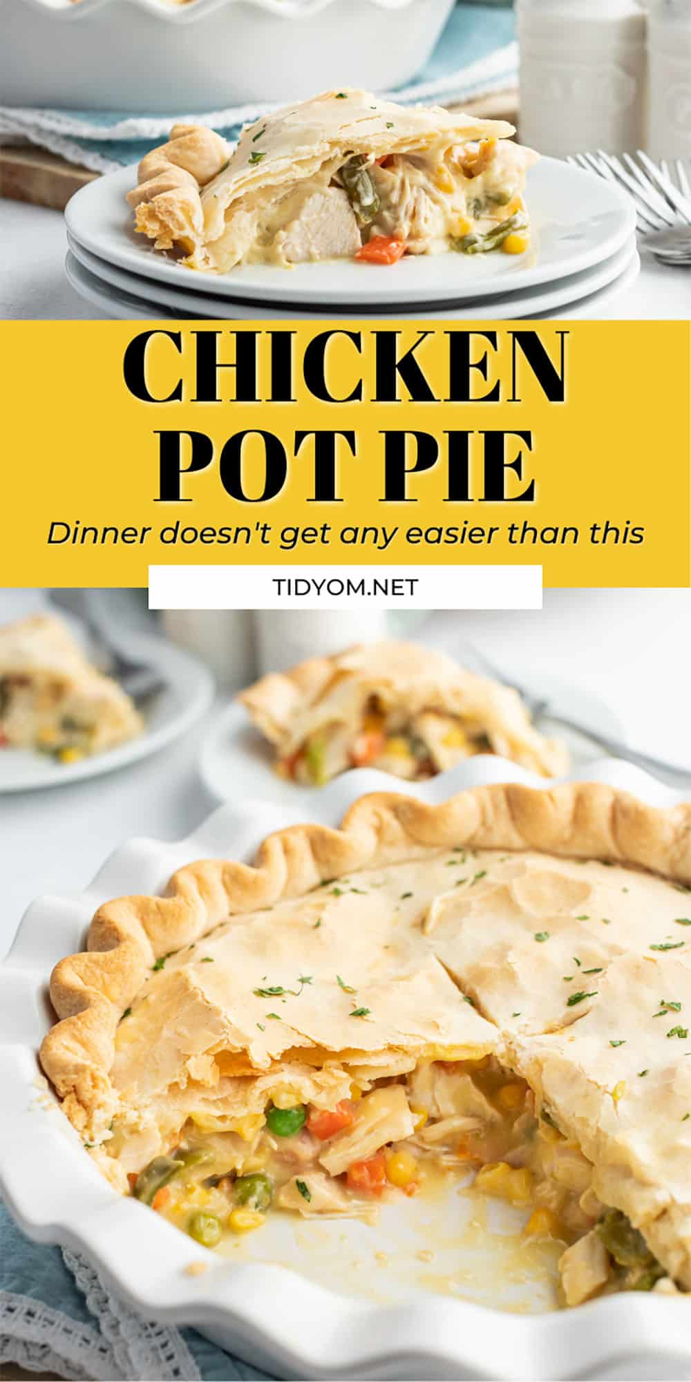 Easy Chicken Pot Pie - TidyMom®