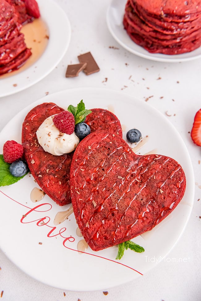 heart shaped red velvet cupcakes