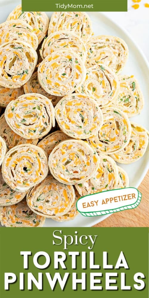 Spicy Tortilla Roll Ups (Pinwheel Sandwiches) - TidyMom®