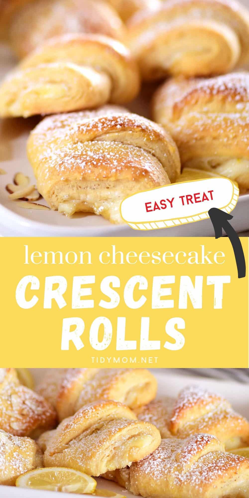Lemon Cheesecake Crescent Rolls | TidyMom®