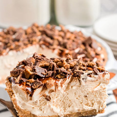 slice of peanut butter pie