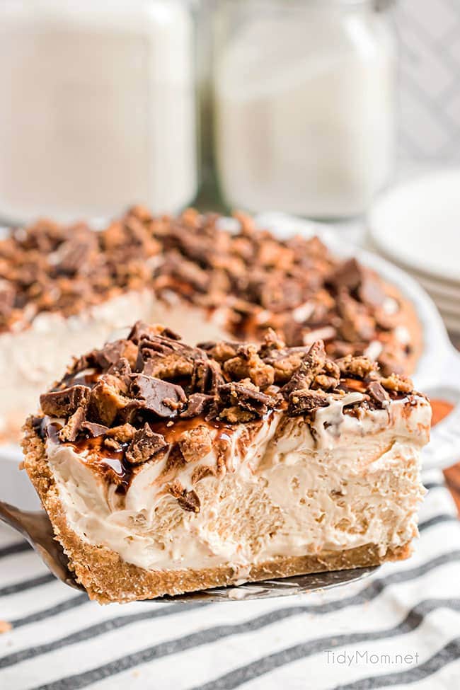 slice of peanut butter pie