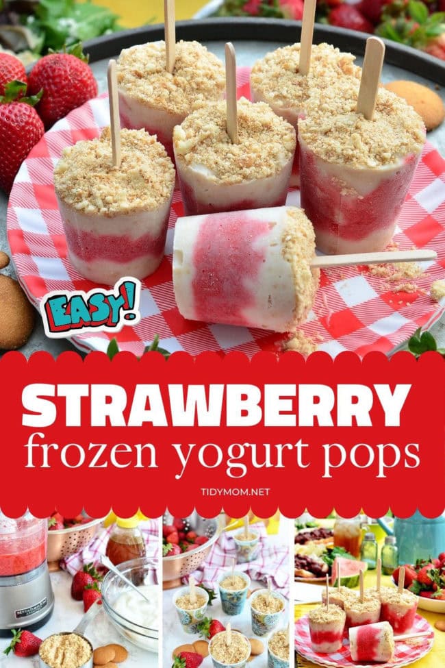 strawberry shortcake popsicles