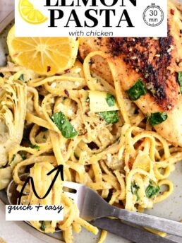 creamy lemon pasta
