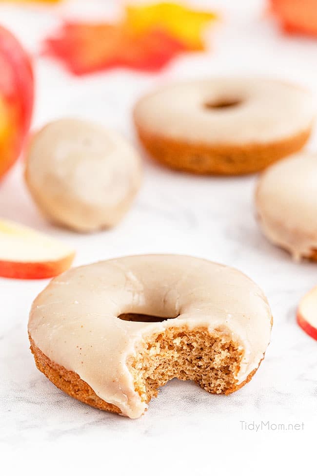 glazed apple cider donuts and donut holes