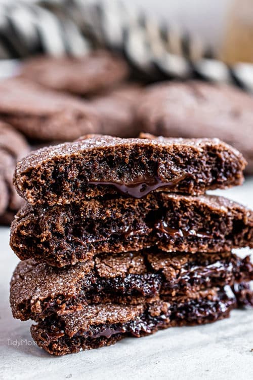 Chocolate Fudge Cookies {VIDEO} TidyMom®