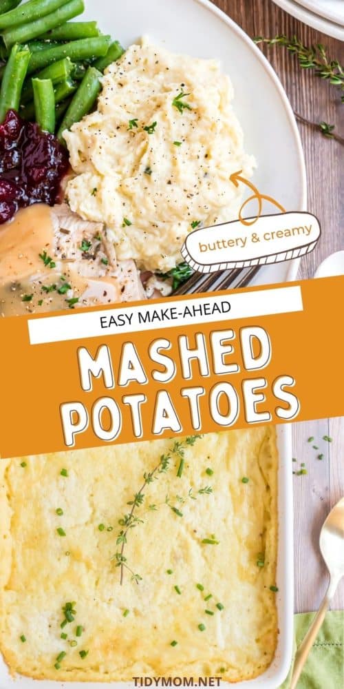 Timesaving Make-Ahead Mashed Potatoes - TidyMom®