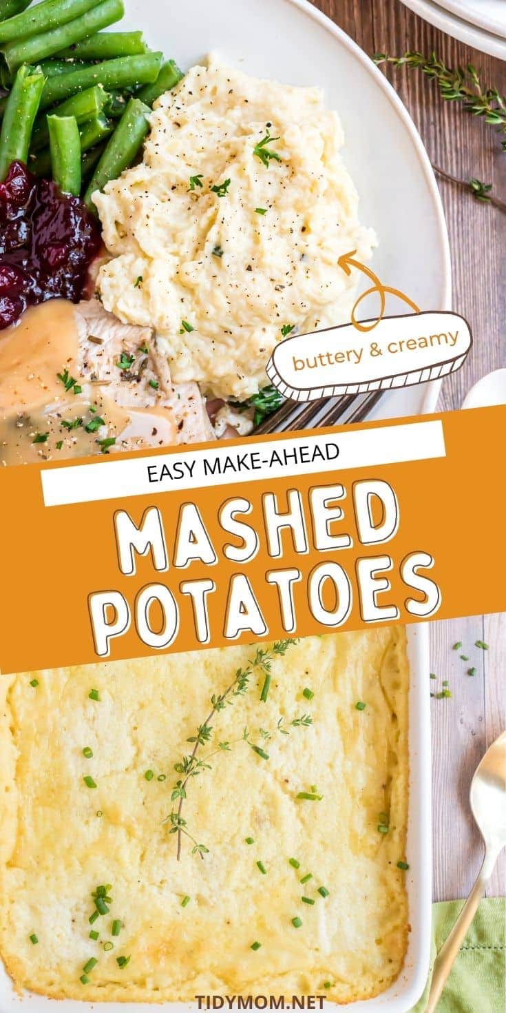 Timesaving Make-Ahead Mashed Potatoes - TidyMom®