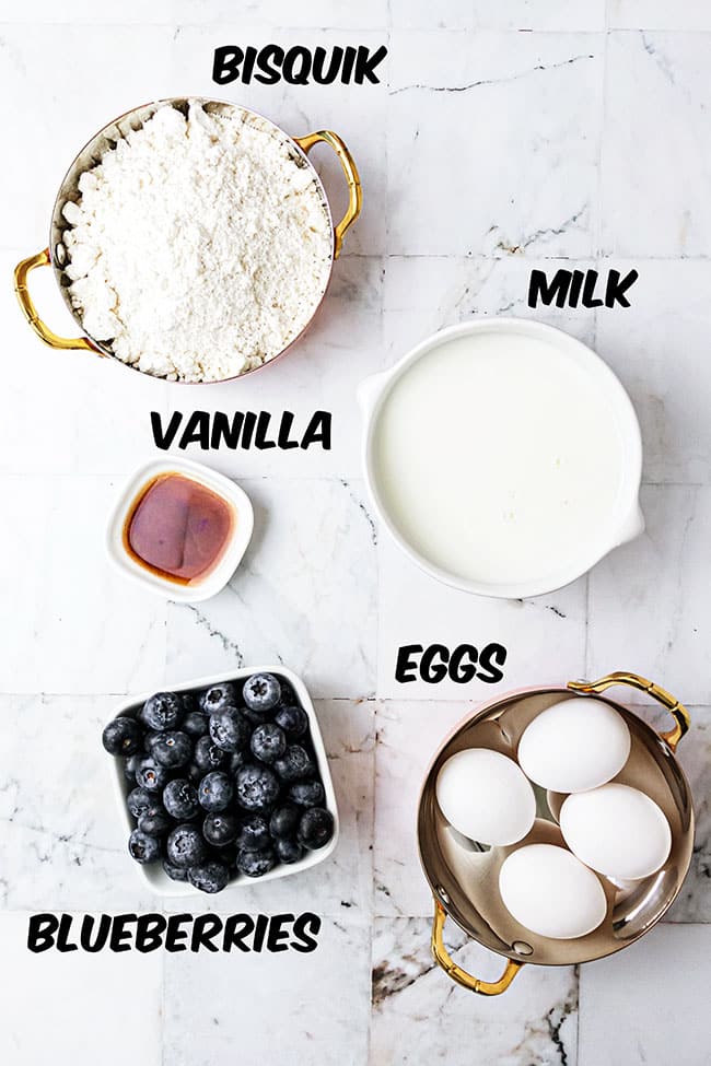 Easy oven baked pancake ingredients