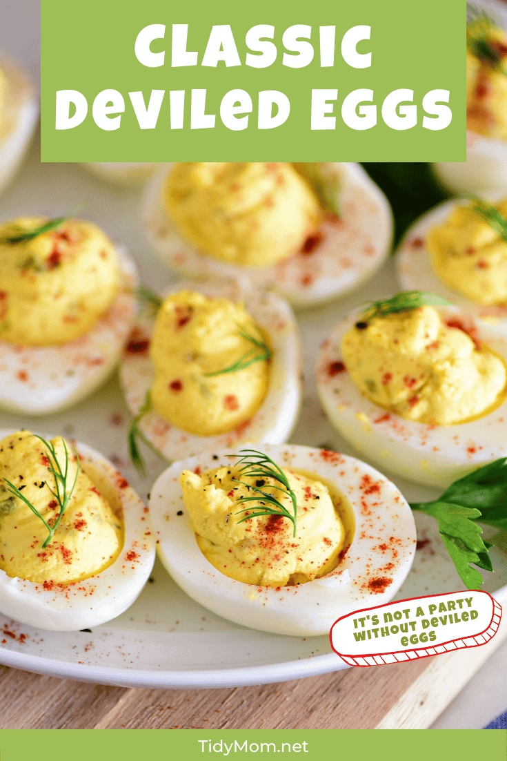 Classic Deviled Eggs - TidyMom®