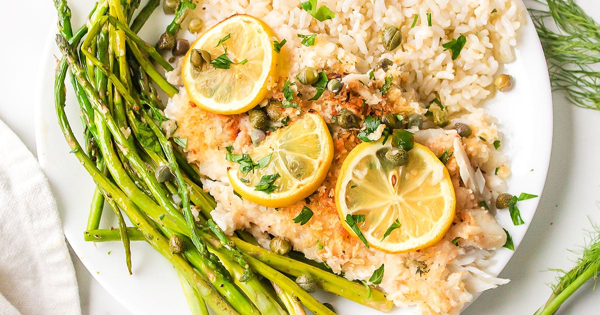 Parmesan Crusted Lemon Tilapia (Oven Baked) TidyMom®