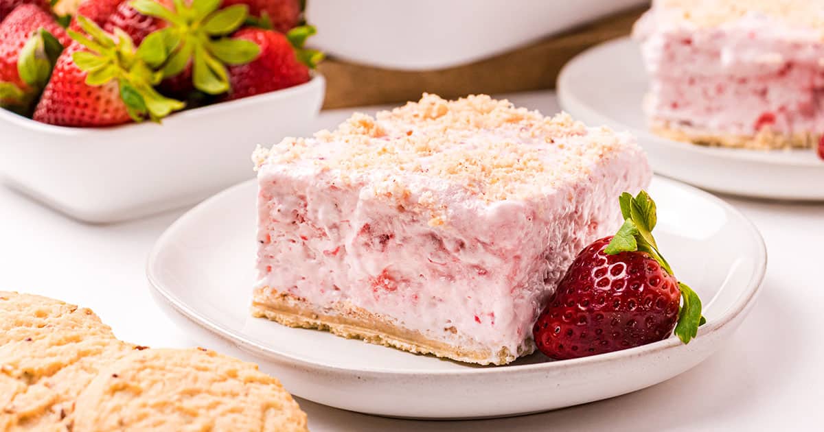 Frozen Strawberry Dessert TidyMom®
