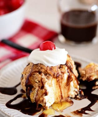 a serving of fried ice cream recipe without frying