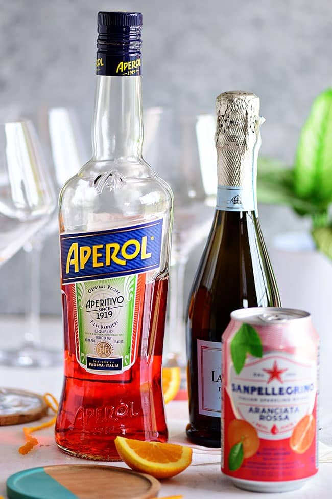 Aperol Spritz Ingredients