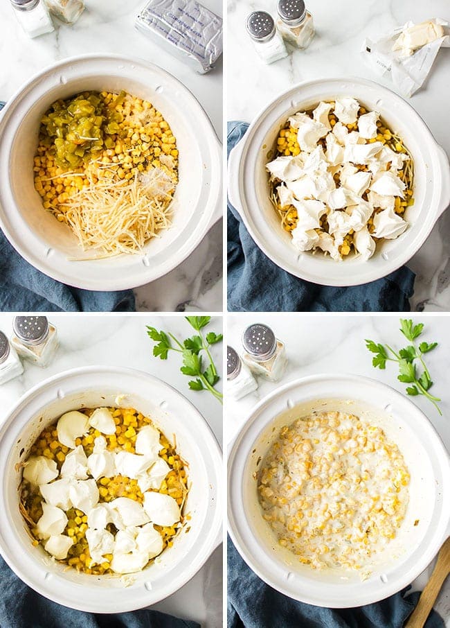How to make Creamy Corn Recipe photo collage