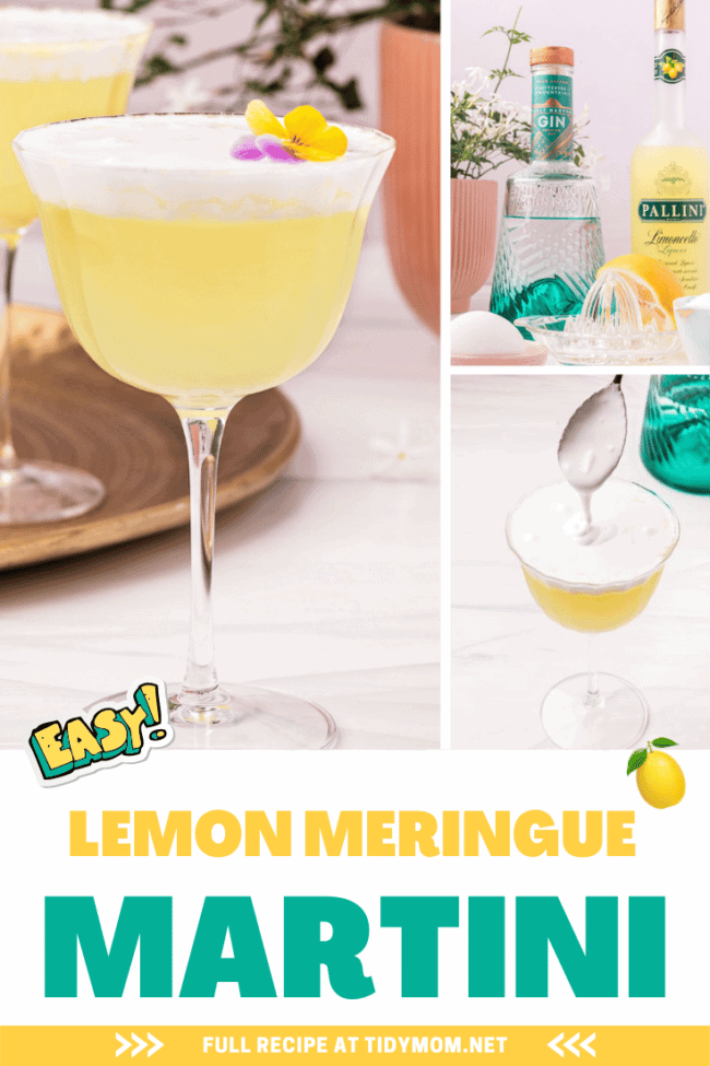 Lemon Meringue Martini