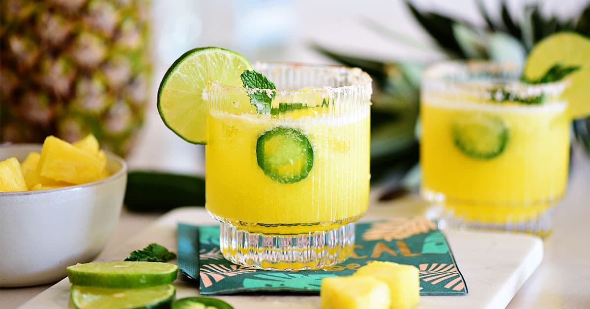 Pineapple Jalapeño Margarita, A Fresh Summer Cocktail - TidyMom®