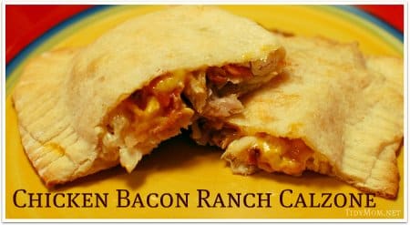 Chicken Bacon Ranch Calzones