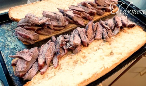 flank steak sandwiches with horseradish and gruyère – Dahlia Kitchen