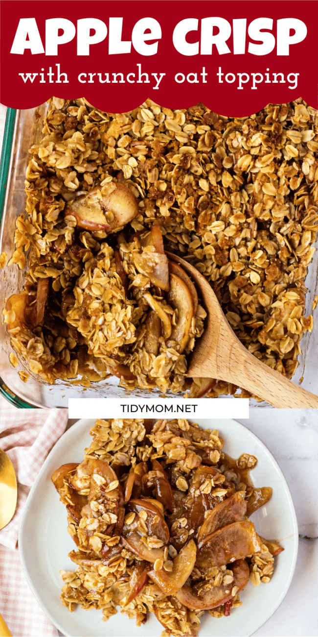 Easy Apple Crisp - TidyMom®