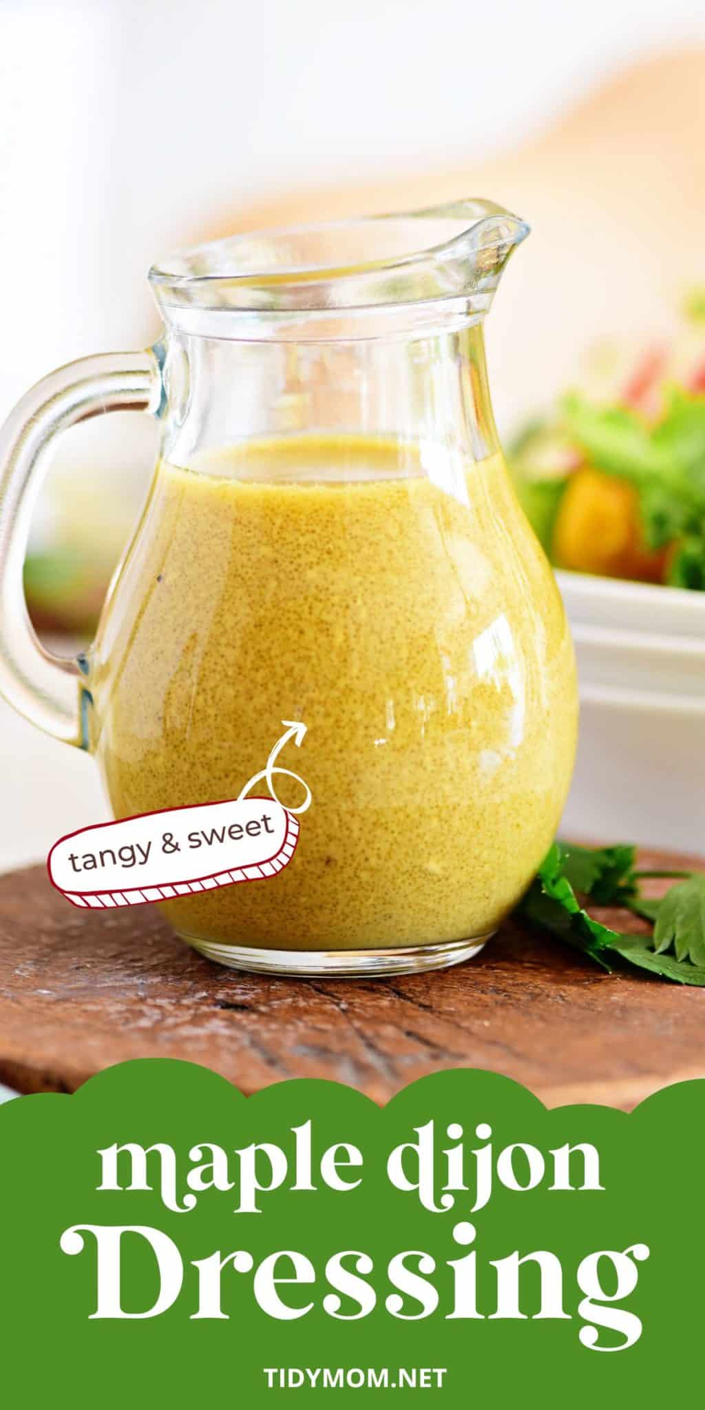 Dijon Mustard Dressing With Maple Syrup TidyMom®