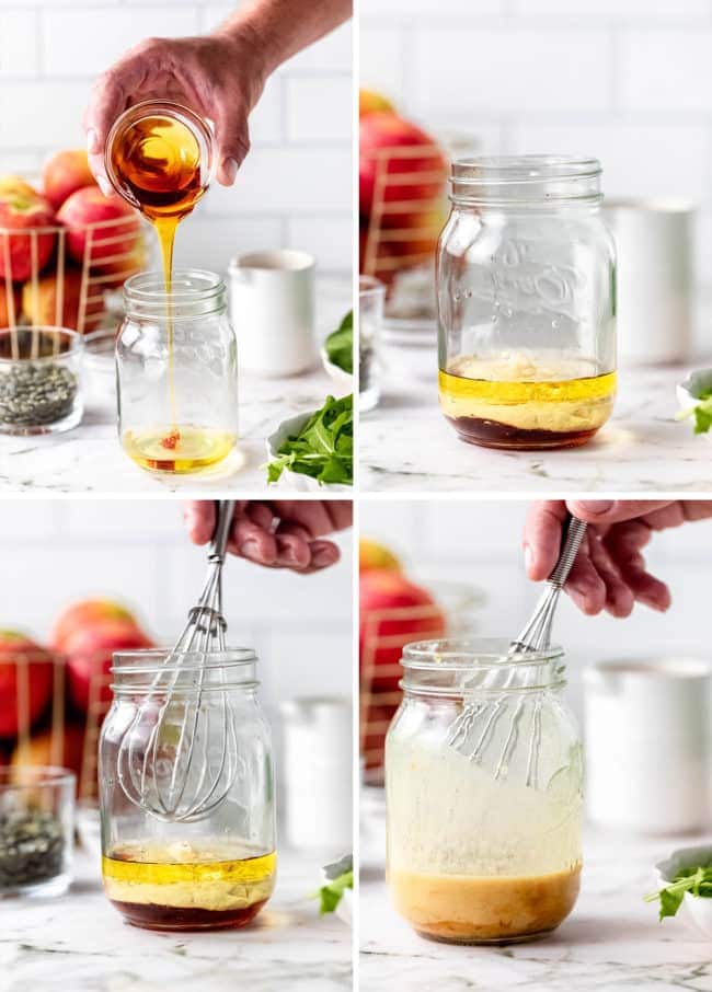 how to make maple vinaigrette