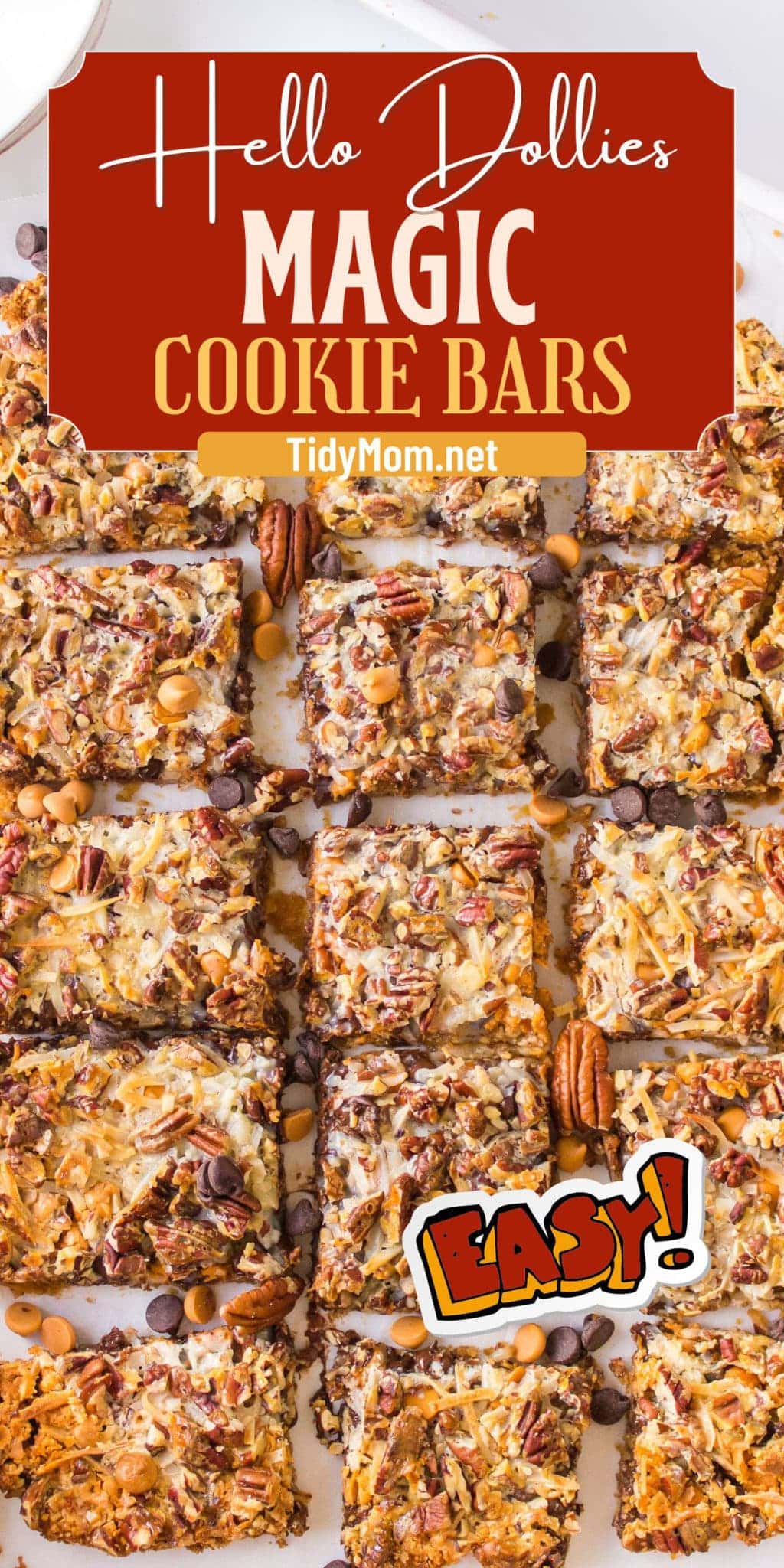 Hello Dollies, Legendary Cookie Bar Recipe - TidyMom®