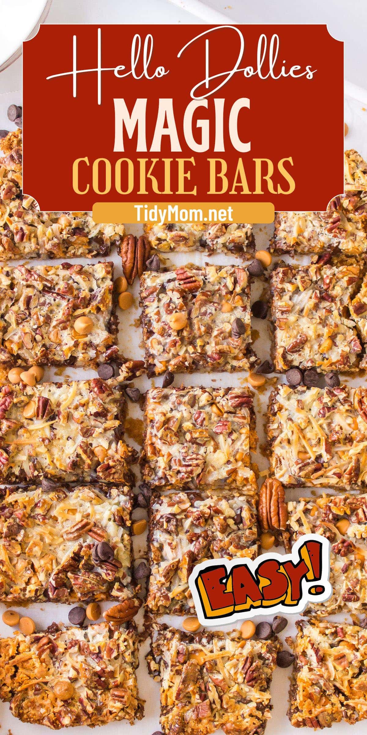 Hello Dollies, Legendary Cookie Bar Recipe TidyMom®