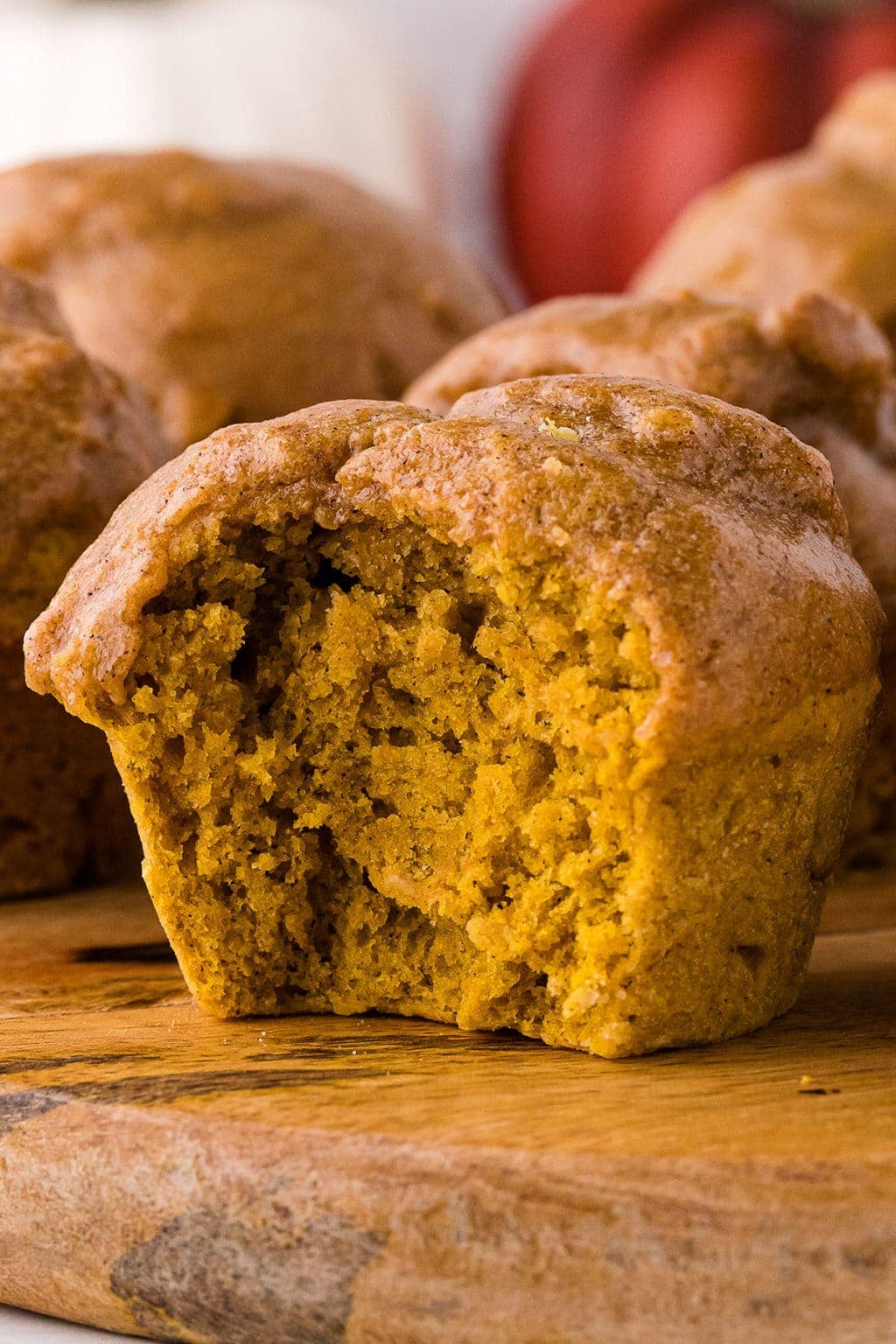 Glazed Pumpkin Doughnut Muffin Recipe