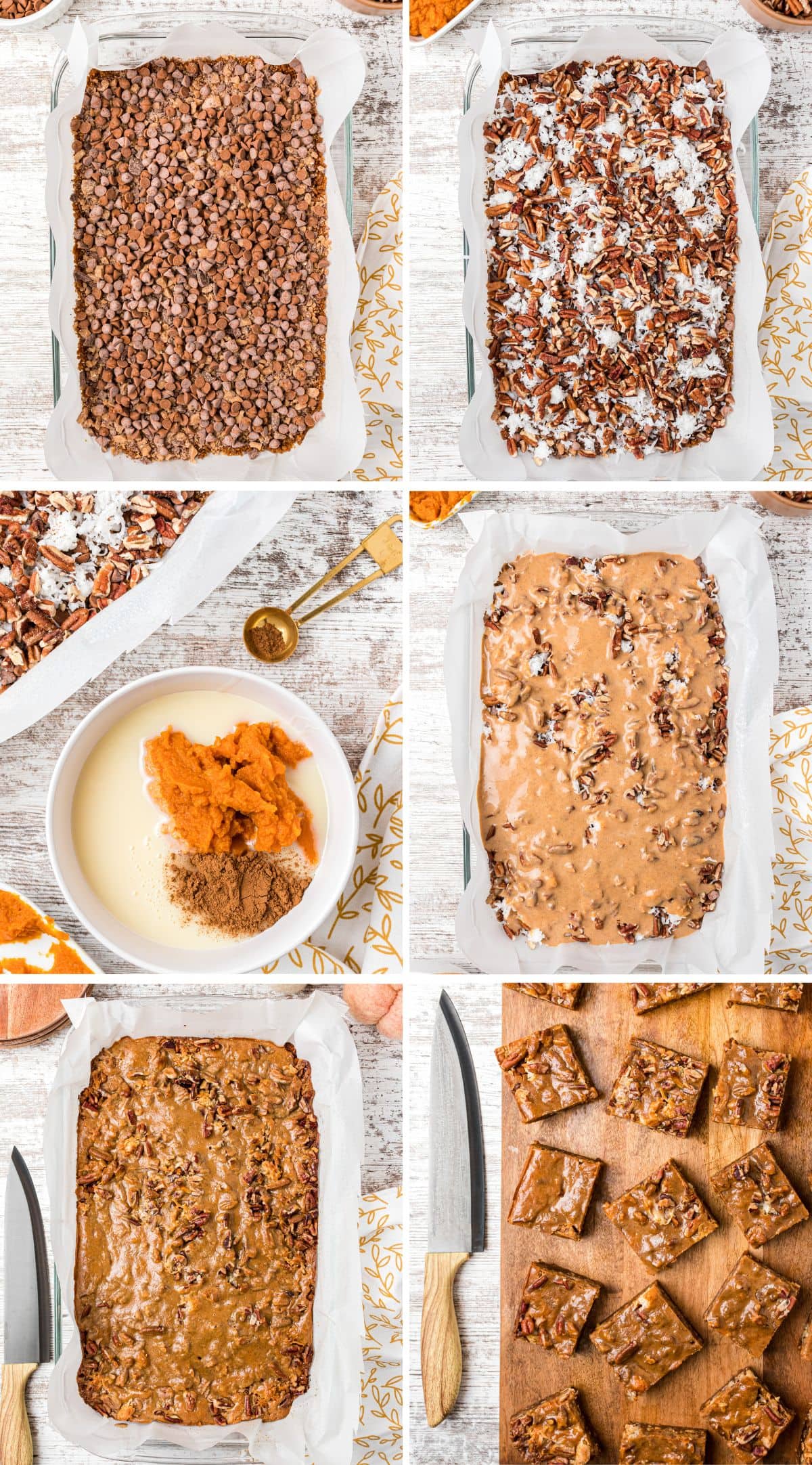 Pumpkin Magic Bars 7 Layer Bar Recipe TidyMom®