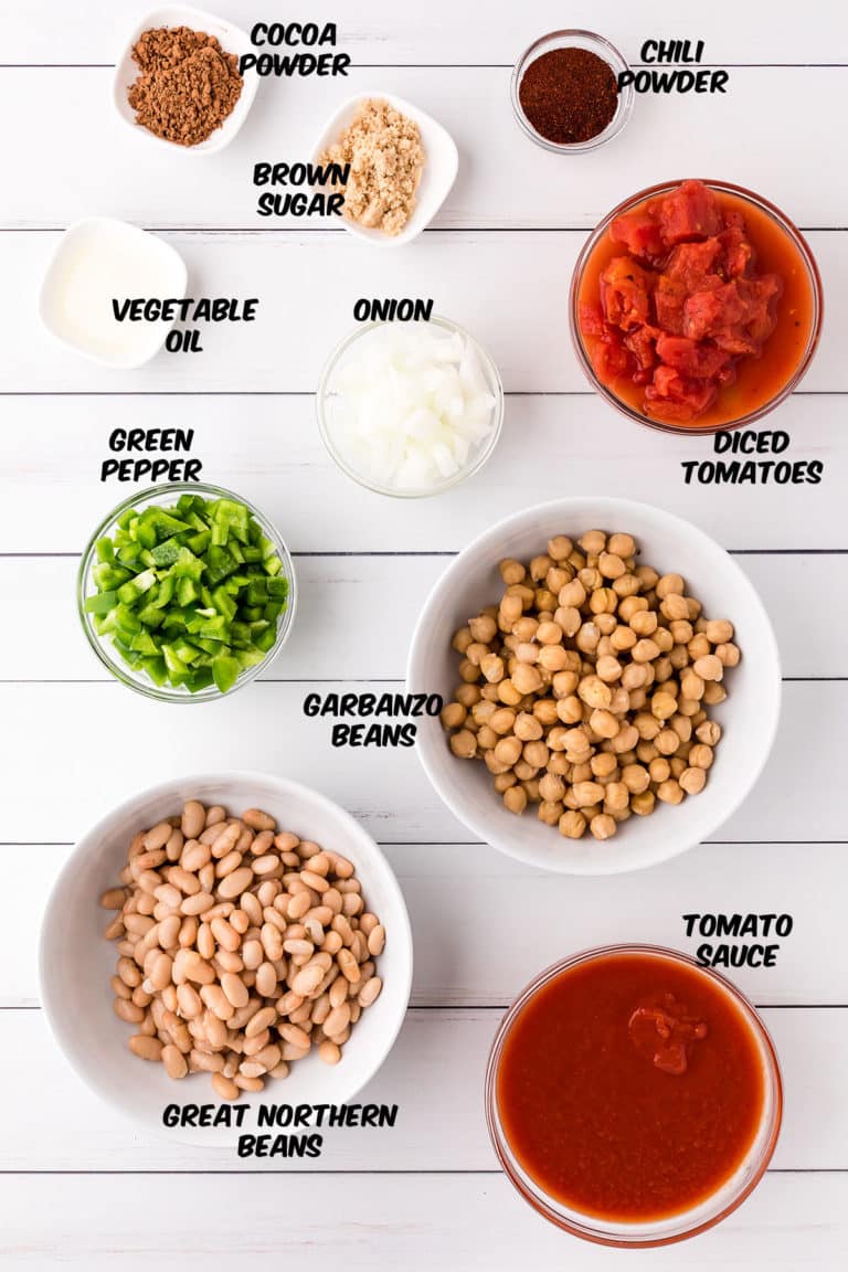 Smoky Vegetarian Chili & Fire Roasted Tomatoes TidyMom®