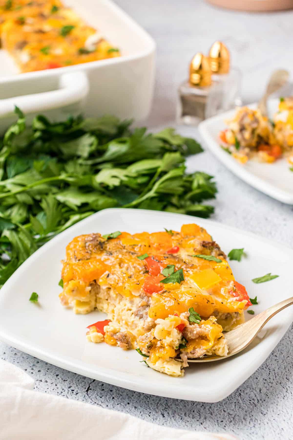 Easy Breakfast Casserole (Sausage, Egg, & Cheese) - TidyMom®