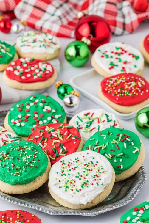 Frosted Sugar Cookies Recipe (Lofthouse Style) - TidyMom®