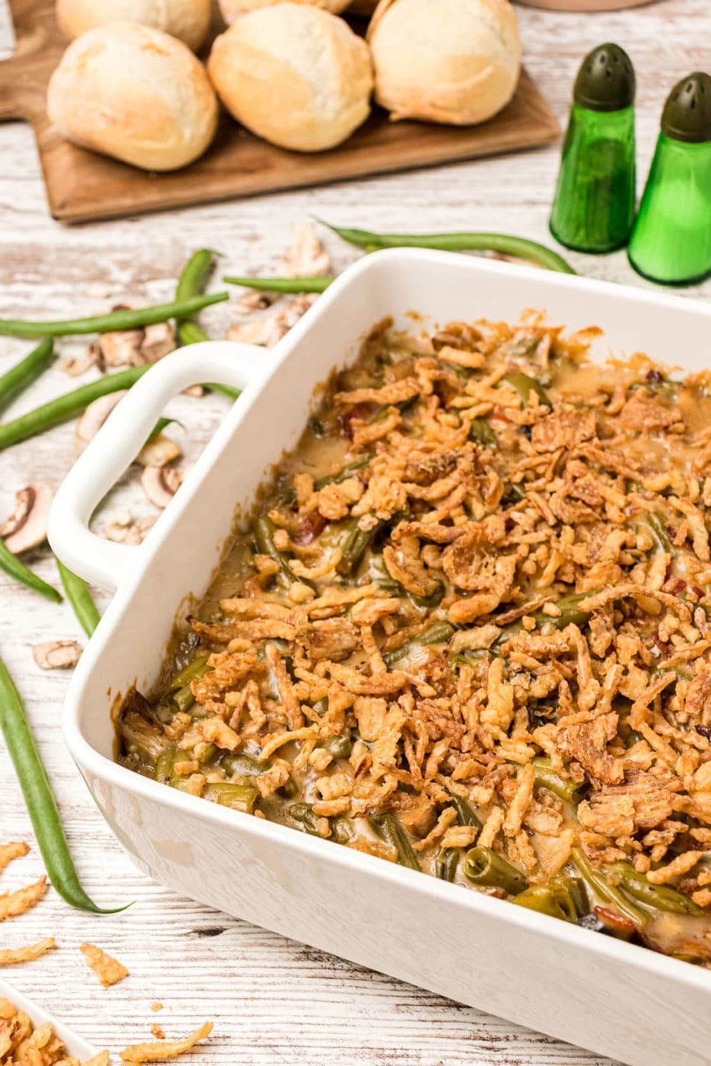 Bacon Green Bean Casserole (With Cheese Too!) TidyMom®