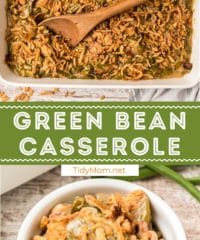 The BEST Green Bean Casserole photo collage