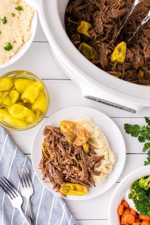 Mississippi Pot Roast Slow Cooker Recipe TidyMom®
