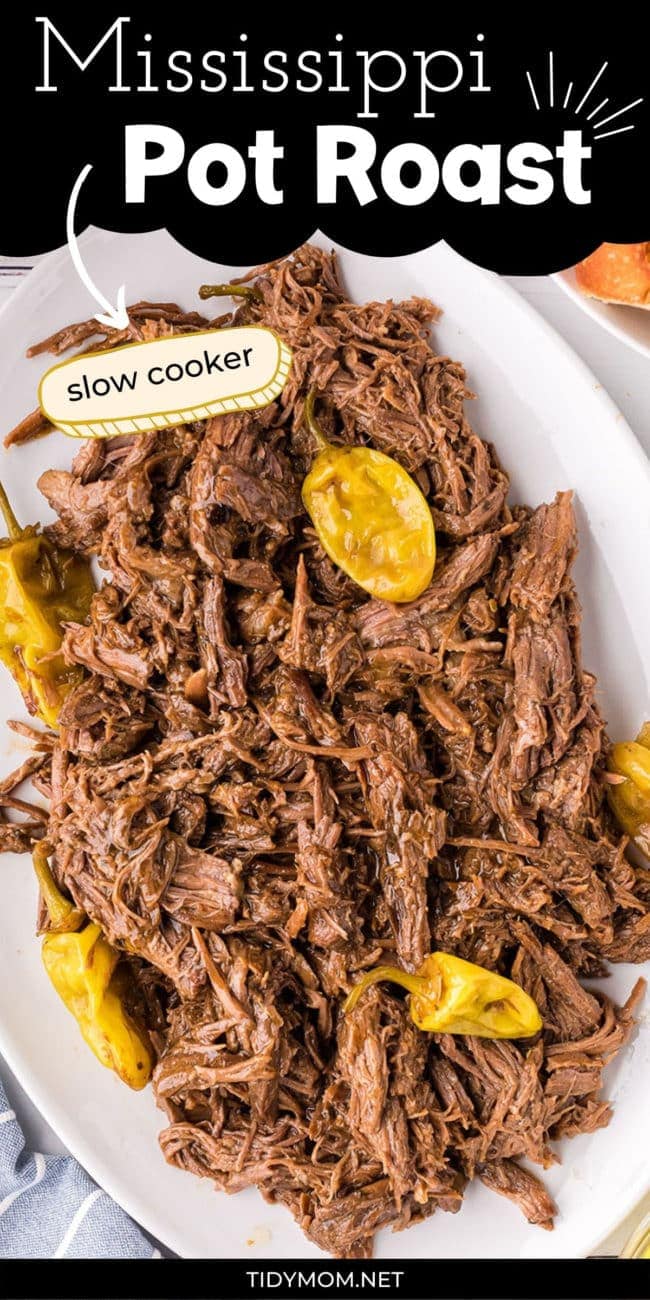 pot roast on a white platter