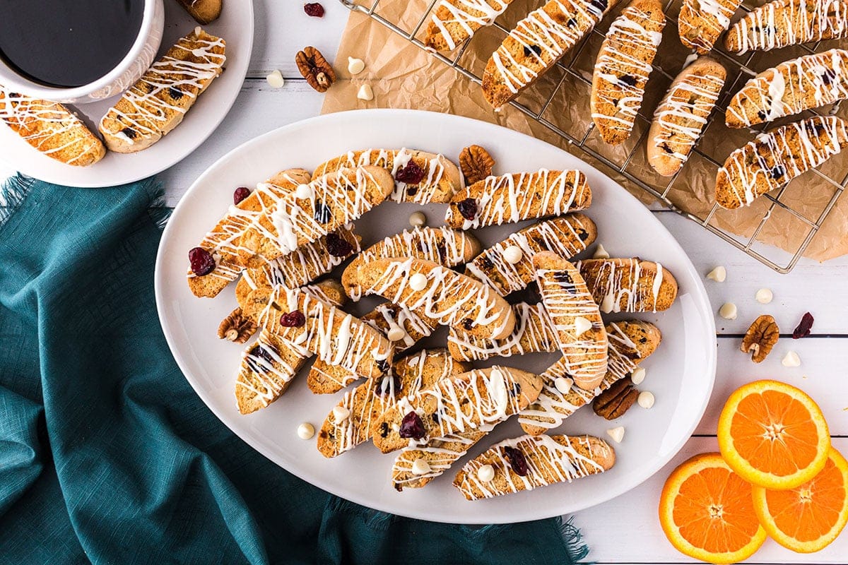 Cranberry Orange Biscotti (Easy Christmas Biscotti) - TidyMom®