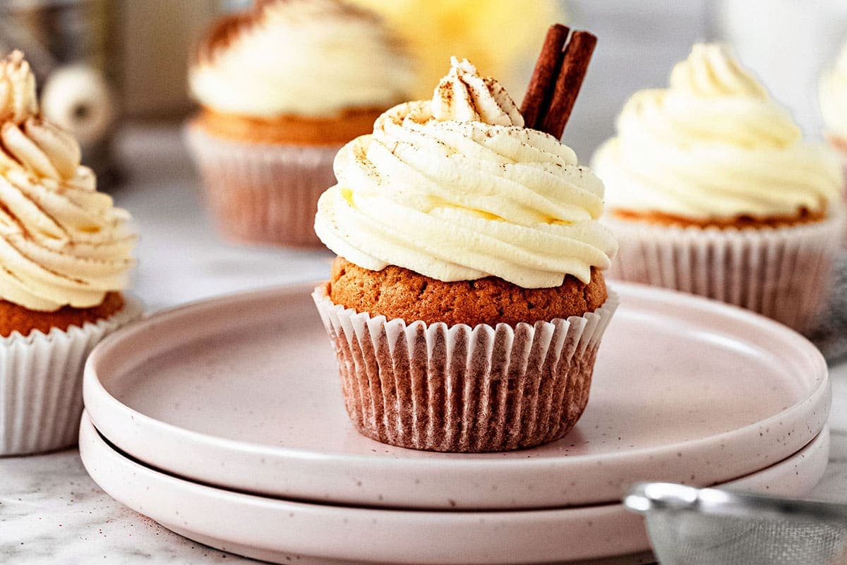 Eggnog Cupcakes With Eggnog Buttercream Frosting TidyMom®