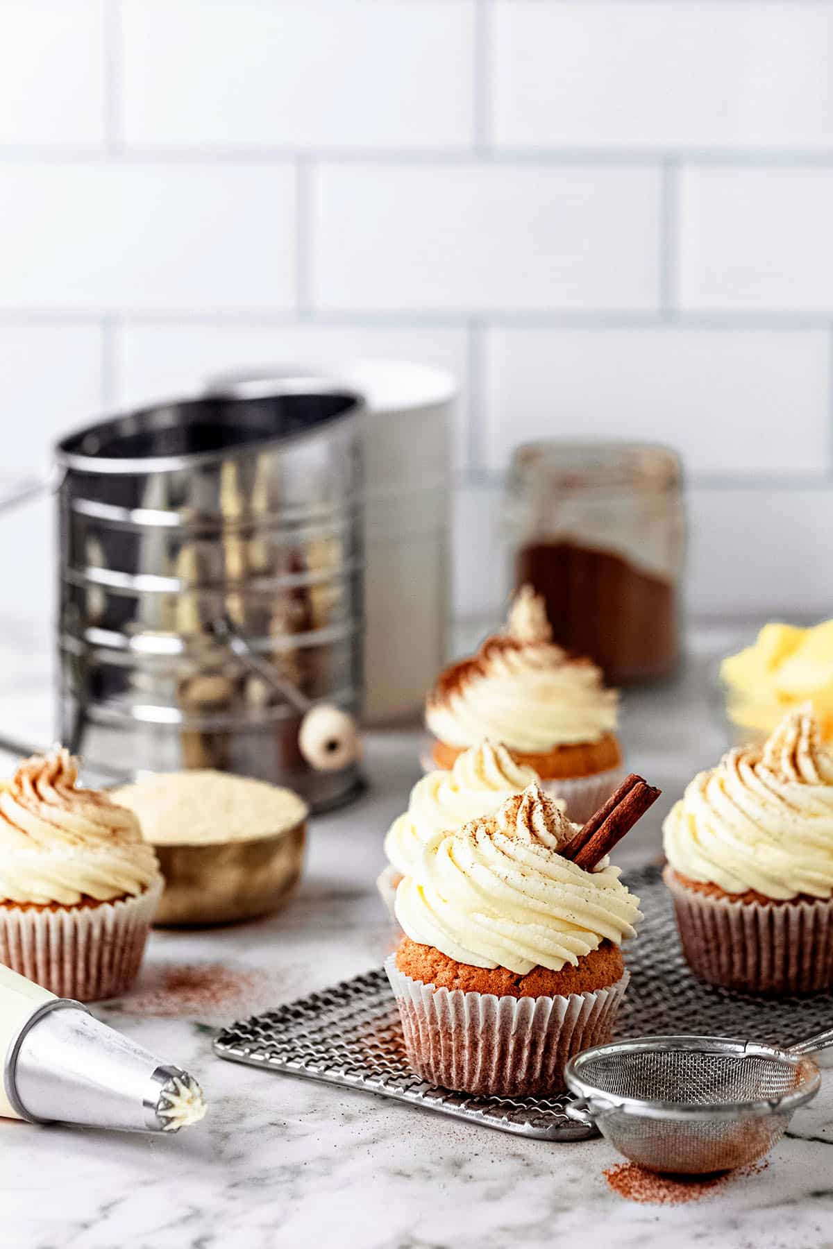Eggnog Cupcakes With Eggnog Buttercream Frosting TidyMom®