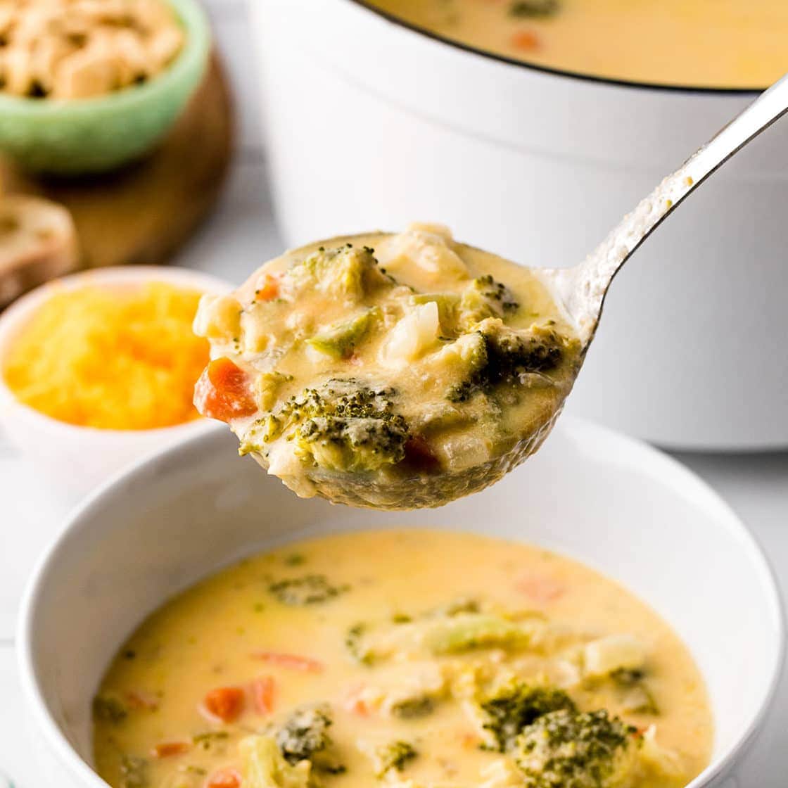 Broccoli Cheddar Soup (Panara Copycat Recipe) - TidyMom®