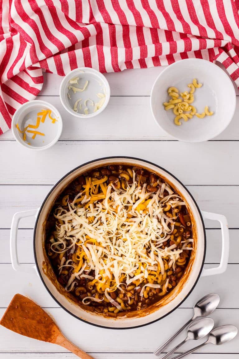 Cheesy Chili Mac Cheesy Chili And Macaroni Casserole Tidymom®