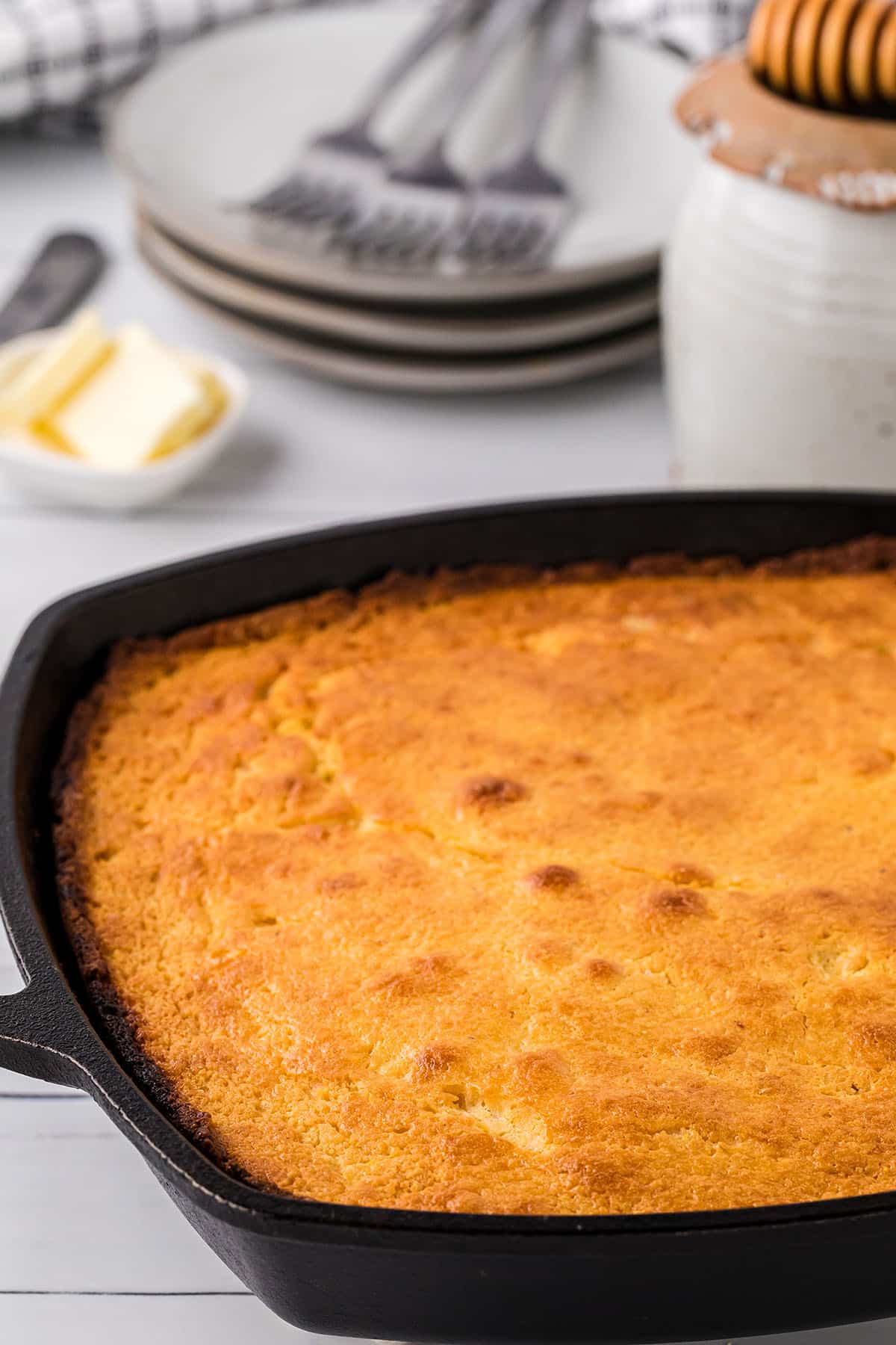 Jiffy Cornbread Hack Extra Moist Cornbread Recipe TidyMom   Jiffy Cornbread Hack Skillet Photo 